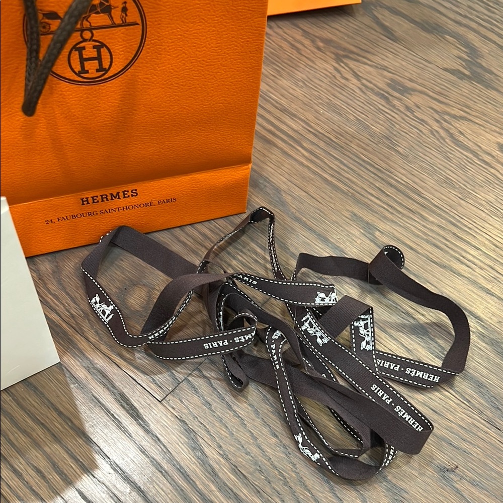Hermès Orange Shopping Bags Set - Picture 4 of 15